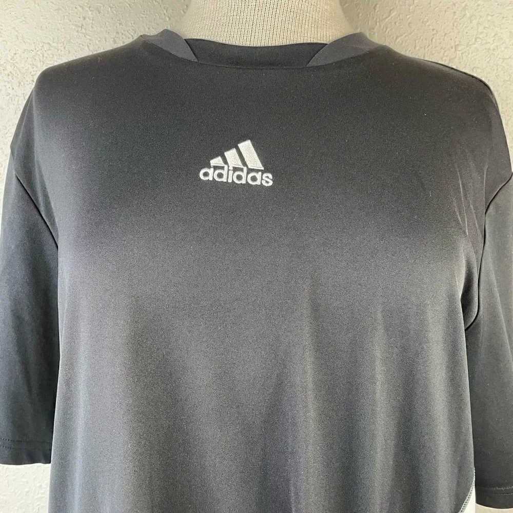 Pre-Owed Adidas Mens Climalite T Shirt Performance Gym Workout Tee Size L